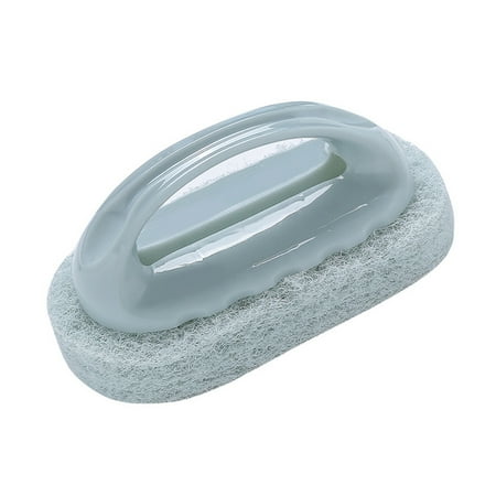 

Bluelans Bathtub Wall Sponge Brush Strong Scouring Plastic Handle Washing Cleaning ToolCleaning Tool with Handle Easy to Use