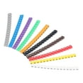 thumbnail image 3 of Tube d'Étiquette de Fil de Numéro, Marqueur de Fil Imperméable en Plastique Gagner du Temps Clip Coloré pour le Fil de Fixation, 3 of 8