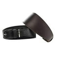 thumbnail image 5 of Cowhide Leather Wide Dog Collar Thicken Durable Soft Pet Collars Strap No Pull Comfortable Dogs Accessories Whippet (Black,L), 5 of 7