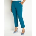 thumbnail image 2 of ELOQUII Women's Plus Size Petite The Ultimate Stretch Slim Leg Pant, 2 of 3