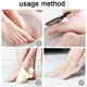thumbnail image 5 of Lima profesional de acero inoxidable para pedicura para el cuidado de los pies para eliminar la piel dura, utilizada tanto en pies secos como húmedos, 5 of 6