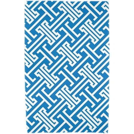 Simply Daisy 30" x 60" Leeward Key Geometric Print Beach Towel