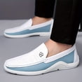 thumbnail image 5 of New Summer Men'S Casual Loafers, Slip-On Driving Shoes, White Sneakers, 5 of 8