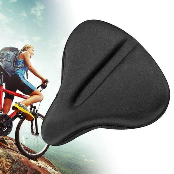 Bike Seat Padded Shockproof Anti Sip Breathable Saddle Cushion