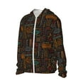 thumbnail image 2 of Haiem Polynesian Turtles UPF 50+ Fishing Shirts for Men Long Sleeve UV Sun Protection Hoodie Non-Mask Outdoor Hiking Shirts, 2 of 9