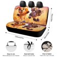 thumbnail image 2 of Medieval-theme Car Rear Seat Covers Back Elastic Flexible Car Seat Covers Decorative Fits Most Cars 120x59x76cm, 2 of 6