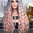 thumbnail image 3 of Perruques de Mode pour Femmes Cheveux Synthétiques Bouclés avec Boucle Réglable, 3 of 5