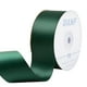 thumbnail image 1 of Cinta decorativa QIANF Hunter Green Satin 3,8 cm x 23 m, 1 of 2