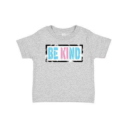 

Inktastic Be Kind Stencil in Trans Colors Gift Toddler Boy or Toddler Girl T-Shirt
