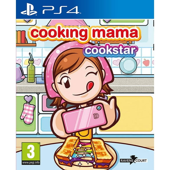 Cooking Mama Cookstar (PS4 Playstation 4) Over 80 Amazing Receipes