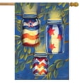 thumbnail image 4 of Briarwood Lane Patriotic Luminaries Summer House Flag, 4 of 4