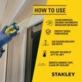 thumbnail image 2 of Sellador acrílico Caulk Stanley Premium, siliconado, 300 ml, blanco, 2 of 6