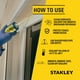 thumbnail image 2 of Sellador acrílico Caulk Stanley Premium, siliconado, 300 ml, blanco, 2 of 6