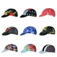thumbnail image 2 of Small Cycling Cap Lightweight Breathable Sunshade Anti-sweat Polyester Under Helmet Hat Headwear For Bike Bicycle Riding A3, 2 of 6
