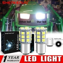 SHENKENUO SUPER BRIGHT LED light bulbs For Deere LX172, LX173, LX176 mower tractor,6000k White,Pack of 2