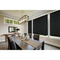 thumbnail image 3 of Achim 1 in Cordless Vinyl Mini Window Blind, Black, 43 in x 6 in, 3 of 5