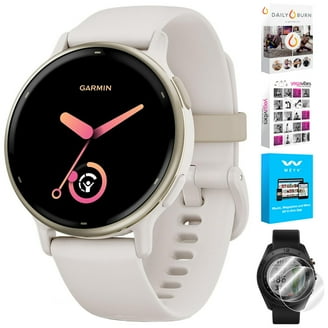 Garmin vívoactive® 4S Smartwatch, GPS, Music, Fitness Watch, Rose