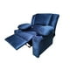 thumbnail image 4 of Reclinable Sheraton, Tela Pata de Elefante Azul, Tu Espacio Muebles. Tu Espacio Muebles Sillón Reclinable de impulso Sheraton, 4 of 4