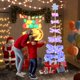 thumbnail image 5 of Costway Árbol de Navidad en Espiral Preiluminado, Árbol Artificial Iluminado con 341 Luces LED, 34 Modos de Iluminación, 5 of 5