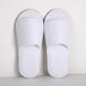 thumbnail image 2 of 10 pares de pantuflas de spa con punta abierta, pantuflas blancas para invitados de hotel de spa, se adapta a la mayoría de los hombres y mujeres, 2 of 5