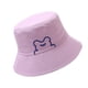 thumbnail image 1 of Minnieouse Sombreros de cubo Algodón Hombres Mujeres Gorras Sombrero de pescador vintage Seaside Outdoor All-match Daily Wear Headgear Light Purple Type3 NO3 Minnieouse AP011430-07, 1 of 6