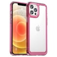 thumbnail image 1 of TECH CIRCLE with iPhone 11 pro case,Anti-Scratch,Non-Yellowing,Shock Absorption,Reinforced Corner,PMMA+TPU for iPhone 12 Pro 6.7 inch,Rose, 1 of 8