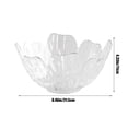 thumbnail image 3 of Assiettes à Fruits Pétales Sensation Premium Assiettes à Fruits Secs Simples Table Basse en Plastique Multifonctionnelle Plateau de Fruits Secs en Forme de Pétale, Simple pour la Maison, 3 of 6