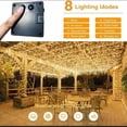 thumbnail image 2 of Guirnalda de boda Wire Fairy, 100 LED, 10 m, luz blanca cálida, solar, 2 of 3