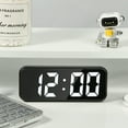 thumbnail image 4 of Amaiiu Alarm Clock Digital 12/24H Time Date Snooze Calendar Electronic Temperature Display ℉/℃ Thermometer Bedroom Home Indoor Portable White, 4 of 9
