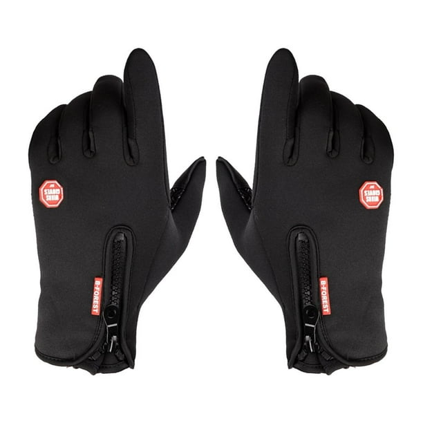 Guantes de invierno cálidos impermeables para mujer guantes de