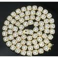 thumbnail image 3 of 14K Gold Over S925 Extravagant Iced Out 8mm Moissanite Cuban Link Chain, Statement Hip-Hop Cuban Necklace for a Bold Style Statement,Dad Gifts, 3 of 8