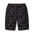 thumbnail image 5 of Rocae Cool Skull Love for Men's Swim Trunks Quick Dry With Two Side Pockets and One Lined Patch PocketX-Large, 5 of 9