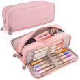 thumbnail image 1 of iSuperb Trousse à Crayons Oxford Grande avec 3 Compartiments, Couleurs Assorties, 1 Unité, 1 of 5