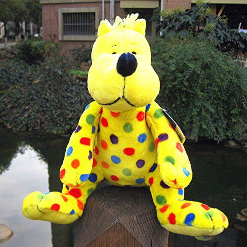 kohl's cares put me in the zoo golden jaguar leopard cute soft stuffed animal plush toy doll gift for kids baby birthday gift