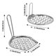 thumbnail image 2 of OHOIOLLA 2Ud Herramienta De Cocina Para Raspar Reutilizable Y Duradera Plata, 2 of 7