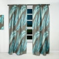 thumbnail image 2 of Designart 'Bird Feathers XXVII' Southwestern Curtain Panel, 2 of 5