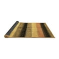 thumbnail image 2 of Ahgly Company Indoor Square Abstract Brown Modern Area Rugs, 4' Square, 2 of 4
