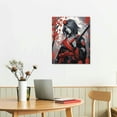 thumbnail image 2 of ONETECH Japanese Ink Painting Art Posters Samurai Wall Posters Room Decor 16\x20\, 2 of 4