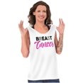 thumbnail image 5 of Beat Breast Cancer Support Awareness Tank Top Tee Shirt Women Brisco Brands X, 5 of 6