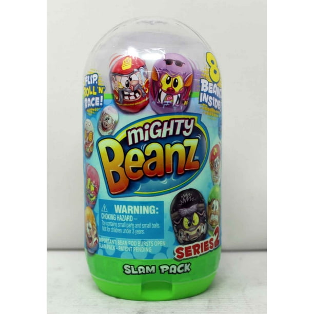 Mighty Bean Flip Roll N Race Slam Pack With Eight Mighty Beans Walmart Com