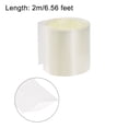 thumbnail image 3 of Heat Shrink Tubing 60mm Flat Width Pre Cut Heat Shrink Wrap Tube for Three 18650 2m Long Clear, 3 of 4