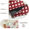 thumbnail image 6 of Christmas Area Rugs 6'x9', Washable Small Throw Rugs for Kitchen Dining room, Xmas Ice Cream Snowflakes Candy Pine Needles Indoor Outdoor Rug Non-Slip Low Pile Carpet Runner Reversible Floor Mats, 6 of 8