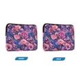 thumbnail image 7 of FORMRS 15-15.6 inch Laptop Sleeve Case Soft Carrying Quilted Computer Bag Cover, Vibrant Art Flowers, 7 of 7