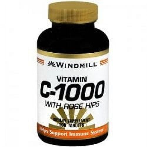 Vitamin C TABS 1000MG R/H WMILL Size: 100