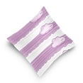 thumbnail image 5 of Art Purple Clouds Pattern 18x18 Inch Plush Velvet Pillowcase Double Sided Print, Hidden Zipper, 5 of 7