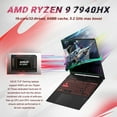thumbnail image 4 of ASUS TUF Ultimate 16 inch Windows 165Hz Laptop AMD Ryzen 9 7940HX RTX 4060 32GB RAM 1TB SSD Grey, 4 of 6