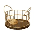 thumbnail image 3 of Luzkey Coffee Pod Holder Coffee Pod Storage Basket Pod Dispenser for Kitchen Bar Desktop Sturdy Accessory Rustic Multipurpose Wooden Base 17cmx12.5cm, 3 of 8