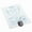 Black, variant on ADC ADSAFE Faceshield with Keychain, Adult, Royal Blue (Pack of 2)