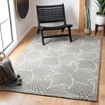 thumbnail image 2 of SAFAVIEH Micro-Loop Carver Geometric Area Rug, Grey/Ivory, 5' x 8', 2 of 10