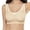 Beige, variant on JIUKE Wireless Bras for Women Push up Bras Seamless Supportive Full Coverage Comfortable Everyday Bras